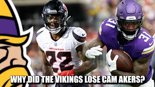 Why Did the Vikings Fumble RB Cam Akers to the Texans [upl. by Zakaria]