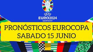 PRONOSTICOS DEPORTIVOS HOY SABADO 15 JUNIO  PRONOSTICOS EURO  SANTA FE VS BUCARAMANGA EN VIVO [upl. by Gloriane]