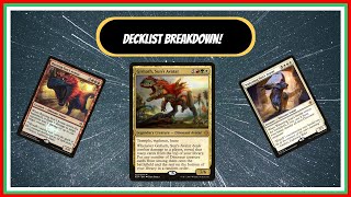 MTG Commander Decklist Gishath Suns Avatar [upl. by Einaej]