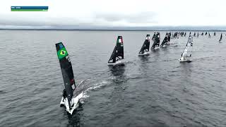 2022 49er 49erFX and Nacra 17 World Championships Halifax — Gold Fleets — Day 6 [upl. by Anigriv311]