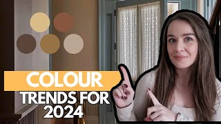 The Top Paint Colour Trends For 2024 [upl. by Ayr692]