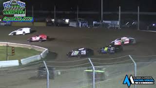 Jamestown Speedway WISSOTA Midwest Modified AMain 81024 [upl. by Tennies]