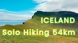 4K ICELAND Hornstrandir  6 days 54km Solo Hiking Full Documentary [upl. by Aissej]