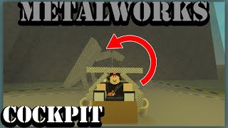 Cockpit com Abertura Lateral  Timelapse METALWORKS ROBLOX [upl. by Simpkins]