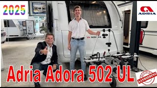 Adria Adora 502 UL modeljaar 2025 [upl. by Marga]