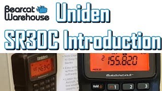 Uniden SR30C Introduction [upl. by Ecitnirp]