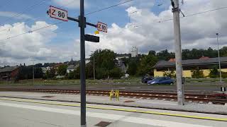 kremsZugfahrt Kremsmünster Bahnhof Oberösterreich Austria [upl. by Schnur]