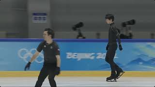 2022 02 09 Olympic games Yuzuru Hanyu full third practice [upl. by Harl]