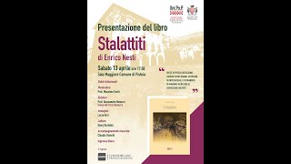 Presentazione del libro Stalattiti di Enrico Nesti [upl. by Adianez]