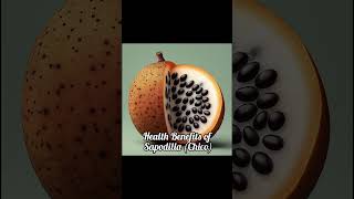 Health Benefits of Sapodilla Chico [upl. by Normalie82]