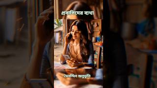 quotপ্রবাসিদের ব্যথা  Expatriates Strugglesquot motivation shortvideo shorts short [upl. by Agnella]