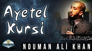 AyetulKursî Mucizesi Nouman Ali Khan Türkçe Altyazılı [upl. by Xonel]