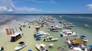 ISLAMORADA SANDBAR 4TH OF JULY WEEKEND 2023 [upl. by Chelsey946]