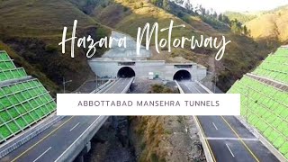 Hazara Motorway  Abbottabad Tunnel  Mansehra Tunnel [upl. by Akihdar]