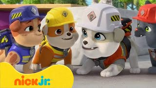 Rubble e Sua Turma  O MELHOR de Rubble amp Equipe 1ª Temporada 🛠️  Parte 2  Nick Jr em Português [upl. by Linnet]