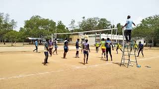 Finals match in ISHA 😍🔥❤️‍🔥NYK kannankurichi ❤️‍🔥🆚 padayachiyur ❤️‍🔥volleyball match trending [upl. by Norvin]