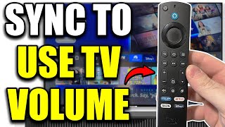 How to Sync Firestick Remote to Control TV Volume Best Method [upl. by Ardnassac]