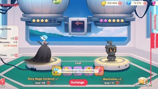 Star Transfer to Shiny Mega Gardevoir and Gallade  Pocket Incoming pocketincoming petcompact [upl. by Eidnew667]