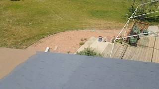 Coating over Shingles  Putting elastomeric Coatings over Shingles [upl. by Hester]