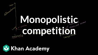 Oligopolies and monopolistic competition  Forms of competition  Microeconomics  Khan Academy [upl. by Enihpets]