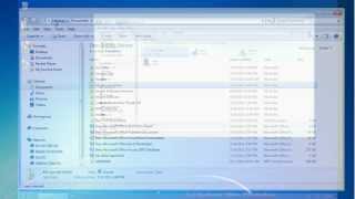 Windows 7 Working with files and file folders [upl. by Alleber517]