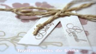 Invitaciones de boda 2013 1 [upl. by Oriana]