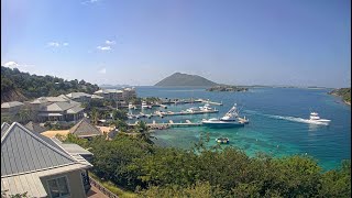 EarthCam Live Scrub Island British Virgin Islands [upl. by Antipas39]