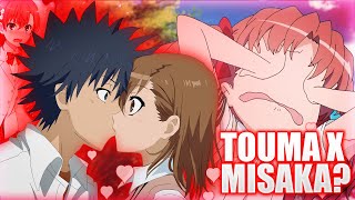 WILL TOUMA X MISAKA HAPPEN Toaru IndexRailgun [upl. by Nepets]