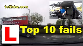 Top 10 Reasons For Failing The Driving Test [upl. by Betty981]