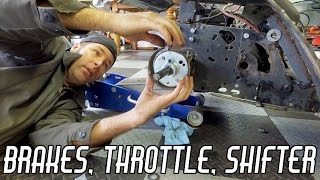 Racing Mower Build Pt 6 Brakes Throttle amp Shifter [upl. by Nyletac814]