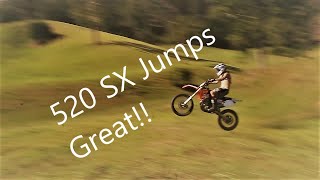 Freeriding on the KTM 520 SX short clip [upl. by Hedaza]