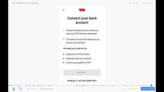 Womply PPP Fast Lane Walkthrough  Manual Bank Connect [upl. by Georg]