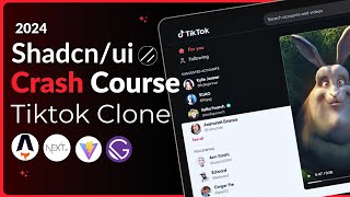 Shadcn ui Crash Course ReactjsNextjs 14 UI Components Everyones Using [upl. by Kikelia707]