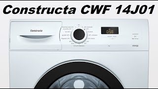 Waschmaschine Constructa CWF 14J017KG1400 UminNachlegefunktionMengenautomatikUmwuchtkontrolle [upl. by Redlac]