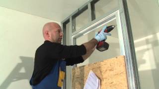 Installation of ECLISSE Syntesis Line Battente flushtowall door [upl. by Luahs470]