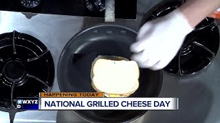 Put a spin on your traditional grilled cheese for National Grilled Cheese Day [upl. by Samara921]