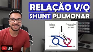 RELAÇÃO VENTILAÇÃOPERFUSÃO VQ E SHUNT PULMONAR Respiratório 13 [upl. by Ricky]