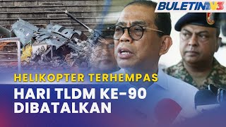 HELIKOPTER TERHEMPAS  Majlis Tahlil Doa Ganti Sambutan Hari Ulang Tahun Ke90 TLDM [upl. by Carper]