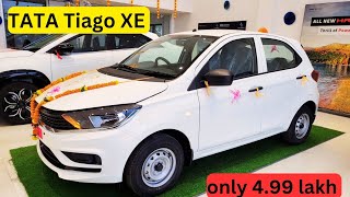 TATA TIAGO XE COMPLETE DETAILS VIDEO tata tatamotors tatatiago [upl. by Nessie]