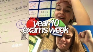 YEAR 10 EXAMS WEEK VLOG MOCKS [upl. by Brahear719]