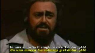 Pavarotti Vesti La Giubba  I Pagliacciwmv [upl. by Payson882]