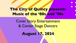 Music of the 80s and 90s Cover Story Entertainment amp Center Stage Dancers [upl. by Goodwin]