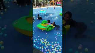 Naik Perahu Di Nimo Water Forest viral trending shorts naikperahu perahu nimo playground [upl. by Eerbua]