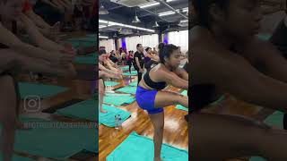 Great 90 minutes Hot Yoga Class shorts bikramyoga hotyoga manchesterunited yoga [upl. by Ahsatsan]