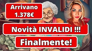 📣 Invalidi  Arriva il Nuovo Bonus 1380€ [upl. by Stavro]