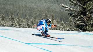 Nakiska Ski Cross World Cup 2024  Mens Finals Run [upl. by Saunderson]