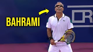 FUNNIEST Tennis Match EVER You Wont Stop Laughing 4 Mansour Bahrami Micd UP Trick Shots [upl. by Mac]