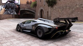 1600HP Lamborghini Essenza SCV12  Forza Horizon 5  Thrustmaster TX [upl. by Dahc116]