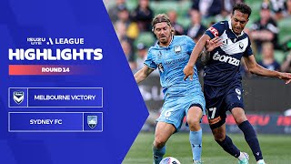 Melbourne Victory v Sydney FC  Highlights  Isuzu UTE ALeague 202324  Round 14 [upl. by Damon]