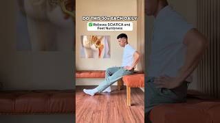 SCIATICA PAIN RELIEF STRETCH 🤩🤩🤩 [upl. by Lilli]